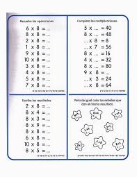 Tabla Del 8 Repaso Bullet Journal Word Search Puzzle Words