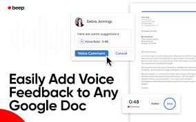 I would like to insert basic audio (not youtube video) into a google sheet. Voice Comments For Google Docs Chrome Web Store