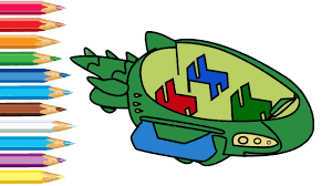 If you want to save a gif or a greeting card on mobile device, click on the image and wait for the sharing options to appear. Pj Masks Gekko Vehicle Gekko Car Mobile For Kids Drawing Coloring Cara Menggambar Pyjamahelden Youtube