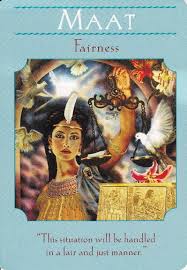 Maat Goddess Guidance Oracle Cards Doreen Virtue Egyptian Gods Goddess Of Justice Egyptian Goddess