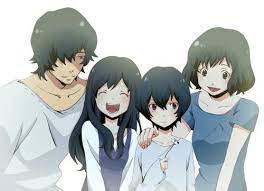 おおかみこどもの雨と雪family アニメ狼 こども イラスト アニメーション映画