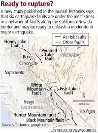 Faults Along Nevada California Border Capable Of Causing Major Earthquakes Study Finds Nevada California Major Earthquakes Nevada