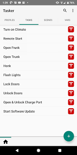 An android based mobile phone, with tasker installed on it. Tasker With Tesla Plugin Android Tesla Owners Online
