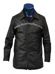 Supernatural Black Real Leather Jacket