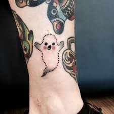 By Jemma Jones Ghost Tattoo Tattoos Spooky Tattoos