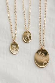 Birth Flower Necklaces In 2020 Horn Necklace Flower Jewelry Gold Double Horn Necklace