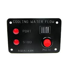 33994 12vdc enclosed car alarm buzzer. Engine Raw Water Flow Panel With Alarm Buzzer Twin Engine Seaboard Marine