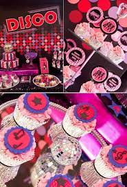 Buy today & save plus get free shipping offers on all party supplies at orientaltrading.com! Kara S Party Ideas Pink Disco Teen Tween Girl Birthday Party Planning Ideas Decorations