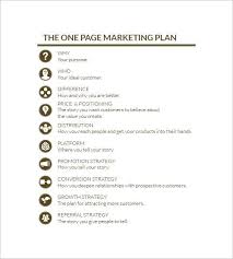 One Page Marketing Plan Marketing Plan Outline Facebook Marketing Plan Template Fa Marketing Plan Outline Marketing Plan Template Business Marketing Plan