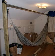 Homemade Indoor Hammock Stand Indoor Hammock Boho Living Room Decorating Small Spaces Apartments