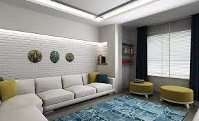 Çünkü açık renkler, evi olduğundan daha büyük gösterme konusunda süper kahramanlar! Modern Dekore Edilmis Kucuk Salon Ornegi Evimveblog