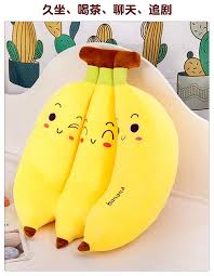 Top angebote für küche & haushalt.kostenlose lieferung möglich Supply Plush Toy Ragdoll Banana Doll Cushion Fruit Pillow Banana Plush Toy Pillow Figurine Doll