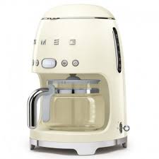 Make a perfect cup of coffee. Smeg Programmable Coffee Maker Year 50 Chrome Cream