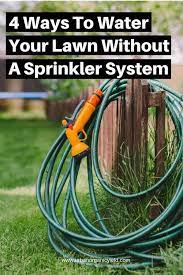 Here are some ways to conserve water — and, in turn, help you save on your water bill — while utilizing sprinklers. How To Water Lawn Without Sprinkler System 4 Best Ways