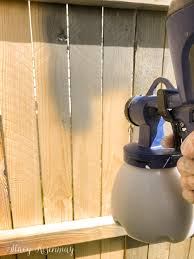 Can you use a sprayer for deck stain? The Fastest Way To Stain A Fence Stacy Risenmay