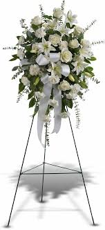 Beneva flowers offers elegantly designed sympathy flowers and sprays available for nationwide and local delivery to funerals, homes, and services. Sentimental Serenity Spray Baytown Funeral Flower Delivery