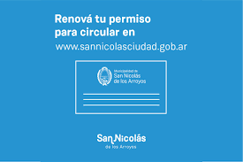 Para tramitar el permiso hay que informar. La Municipalidad Ya Puso En Funcionamiento El Nuevo Permiso Para Circular Noticias San Nicolas Ciudad