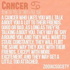 Should you be interested in learning about how to tell if each zodiac sign likes you, consider reading another article from our collection on the subject.of course, you should be certain to consider the benefits of learning about all the ways that you can have a healthy relationship with a cancer woman, as there are many aspects of this partnership to think about. How To Tell If A Cancer Man Likes You