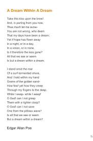 A Dream Within A Dream By Edgar Allan Poe Poetry Quotes Poems Poetry