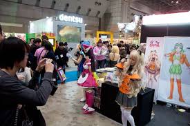 Japan Anime Shop Tokyo International Anime Fair At The Tokyo Big Sight Convention Tokyo Anime Conventions Anime