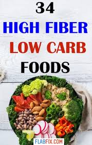 Fiber is also beneficial to a low carb diet with a goal of weight loss because it creates satiety which this creates a feeling of satiety, satisfaction after a meal, and makes it more likely that overeating a high fiber diet has benefits for cholesterol levels making it important for those at risk for heart disease. The Ultimate List Of 34 High Fiber Low Carb Foods Flab Fix