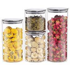 Find affordable food storage containers from your favorite brands at kmart. Glass Food Storage Containers With Metal Lids Transparent Kitchen Canisters Big And Small Airtight Food Jar For Pantry Storage Bottles Jars Aliexpress
