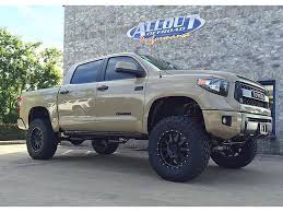 This kit does not change the geometry of the factory suspension. Toyota Tundra Trd Pro Lifted Toyota Tundra