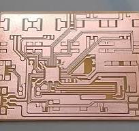 Homemade PCB engraving with ultraviolet laser diode machine