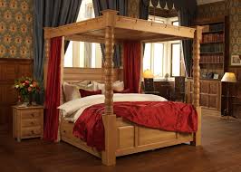 Ambassador Solid Wood Four Poster Bed