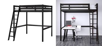 High beds and the upper bed of bunk or loft beds are not suitable for children under 6 years of age due to the risk of injury from falls. From Stora Loft Bed To Double Bunk Bed For 4 Ikea Hackers