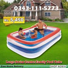 Intex Large Swim Centre Inflatable Family Swimming Pool Tube In Pakistan To Order Call Sms Or Whatsapp Now 0343 111 5 Family Inflatable Pool Family Pool Pool