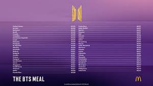 Some packaging varies depending on location , but some things remain the same. Bangtan Germany On Twitter News Bts Menu Ab Mai Bei Mcdonalds Allerdings Nicht In Deutschland Https T Co Pu3qmqafpe
