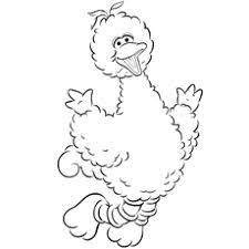 If you want to teach the kids something about animal habitats this is a great exercise. Top 25 Free Printable Big Bird Coloring Pages Online