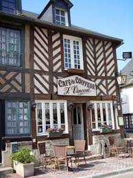 Cafa C Du Coiffeur A Beuvron En Auge Dans Le Calvados France Paysage France Deauville Trouville Beaux Villages