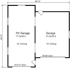 Here are some other rv height and width issues to consider before you design your custom rv garage. Rv Garage Plan 2263sl Architectural Designs House Plans