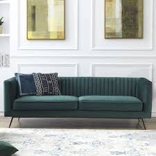 Dayton Vandam Velvet Sofa In Hunter Green Velvet Sofa Nebraska Furniture Mart Sofa