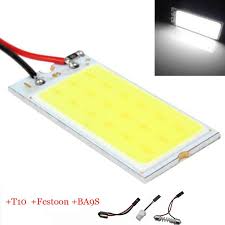 Promocion Grande T10 Cob 36 Smd Llevo La Luz Del Panel Del Coche Auto Aparcamiento Interior Reading Mapa Lampara Bombilla Ba9s De La B With Images Interior Lighting Car Led
