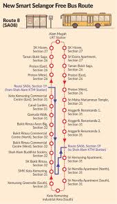 Setiap ari gune bas rapidkl. New Bus Route For Shah Alam The Star