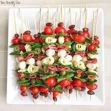 Get my recipes on my blog, thehopelesshousewife.com. Antipasto Skewers An Easy Appetizer Antipasto Skewer Recipe