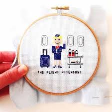 Looking for your next counted cross stitch project? Travel Souvenirs Cross Stitch Patterns Studio Koekoek Modern Embroidery