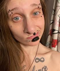 Body modifications of Mikayla Tavilla  https://www.instagram.com/mikaylatavilla?igsh=ZW91OTNieTZ0Ynpp