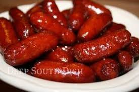 Grape Jelly Cocktail Meatballs And Smokies Sausages Grape Jelly Meatballs Recipe Grape Recipes Cocktail Sausage Recipes