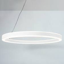 Hanging Light Fixture Halo Planlicht Led Round Aluminum