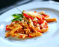 Ordered penne arrabbiata and a salad. Penne Arabiata