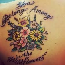 Tom Petty Tattoo Designs Tom Petty Wildlowers Tattoo By Bryan Kienlen Tompettytattoo Wildflower Tattoo Tattoos Leg Tattoos