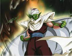 At the start of dragon ball z, piccolo was in a heroic position for the first time and forced to work beside goku to take out a common enemy.even long after the saiyan saga and piccolo was established as a good guy, this still stands tall as one of his best moments. Chris Sabat Autograph 11x14 Dragon Ball Z Piccolo Photo Signed Jsa Coa Zobie Productions