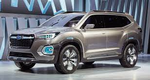 4,630 × 1,950 × 1,430 mm wheelbase: Subaru Viziv 7 Concept Debuts Seven Seater Suv Paultan Org