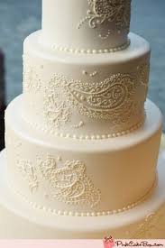 White Paisley Wedding Cake Wedding Cakes Bolo De Casamento Bolo Casamento