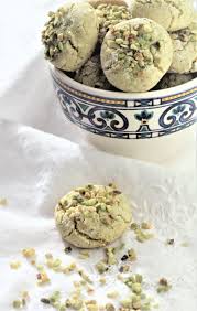 Pistachio Amaretti Mangia Bedda Recipe Italian Cookie Recipes Sicilian Recipes Pistachio Cookies