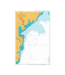 British Admiralty Nautical Chart 240 Approaches To Port Said